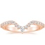 Rose Gold Luxe Lunette Diamond Ring (1/3 ct. tw.)