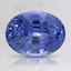 8.6x6.5mm Violet Oval Sapphire