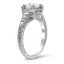Vintage-Inspired Diamond Ring with Hand Engraving and Milgrain Details, smallview