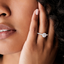 18K White Gold Tacori Petite Crescent Pavé Diamond Ring (1/3 ct. tw.), smalladditional view 1