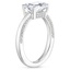 18K White Gold Maeve Diamond Ring, smallside view