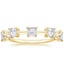 18K Yellow Gold Aimee Carre Diamond Ring (3/4 ct. tw.), smalltop view