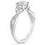 18K White Gold Luxe Willow Diamond Ring (1/4 ct. tw.), smallside view