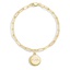 14K Yellow Gold Engravable Mom Disc Charm, smalladditional view 2