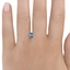 0.90 Ct. Fancy Intense Blue Emerald Lab Created Diamond, smalladditional view 1