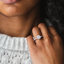 18K Rose Gold Tacori Petite Crescent Diamond Ring, smalladditional view 1