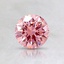 0.58 Ct. Fancy Intense Pink Round Lab Created Diamond
