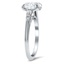 Contemporary Tapered Engagement Diamond Ring, smallview