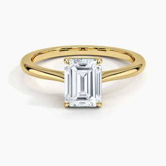 Shop Emerald Cut Engagement Rings - Brilliant Earth