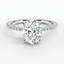 18K White Gold Luxe Ballad Diamond Ring (1/4 ct. tw.), smalltop view