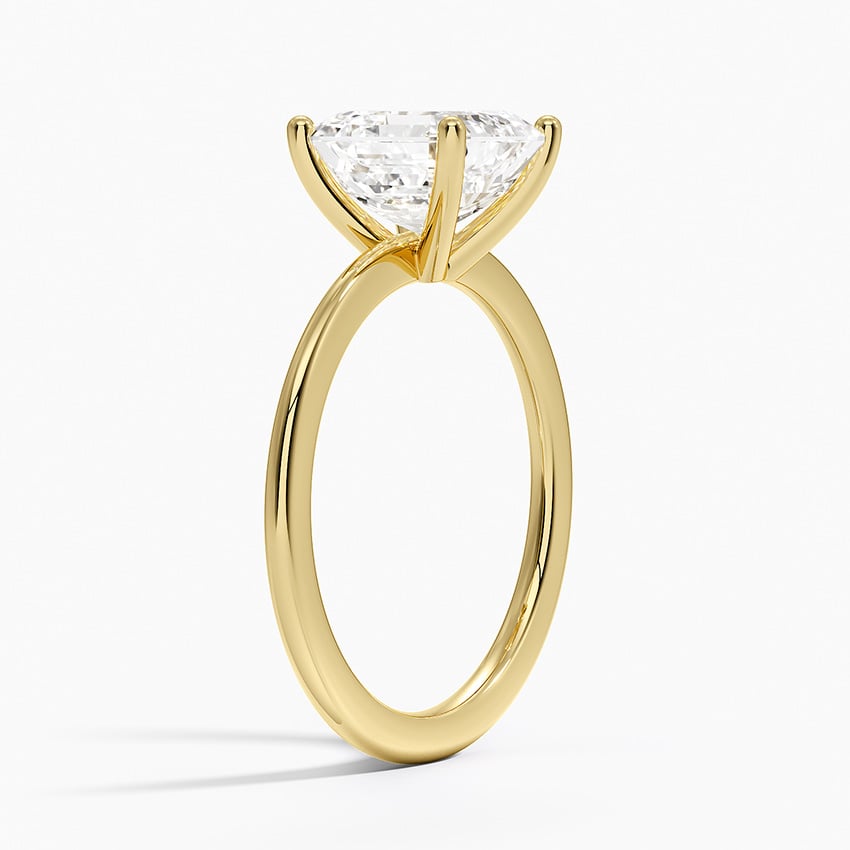 Thin Band Engagement Ring - Aimee