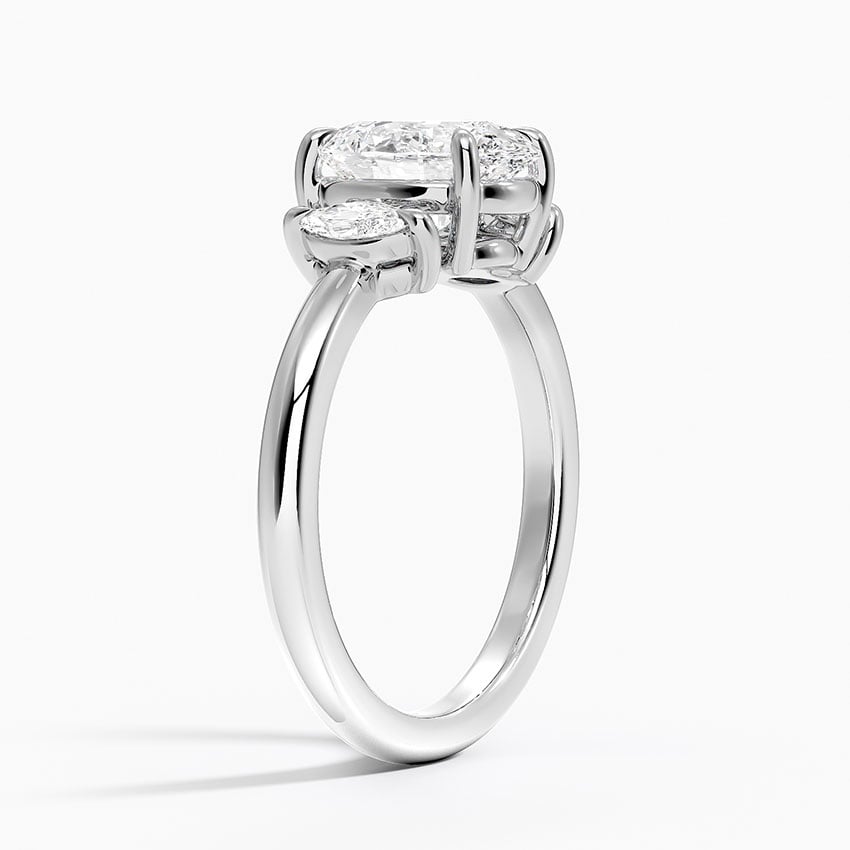 Sasha Three Stone Marquise Diamond Ring