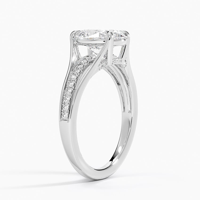 Tressa Split Shank Diamond Ring - Brilliant Earth