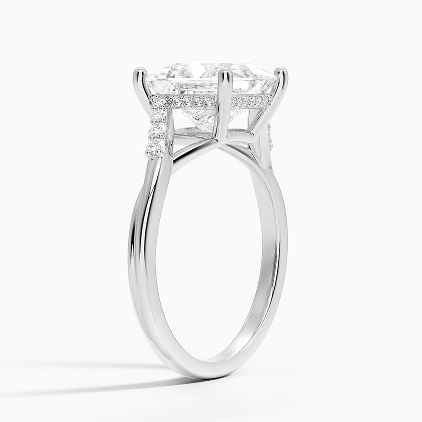 Chamise Hidden Halo Diamond Ring