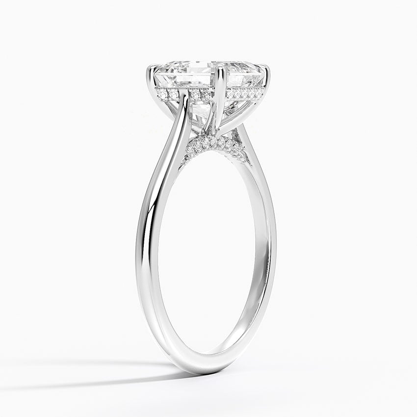 18K White Gold Dawn 1.5mm Diamond Ring
