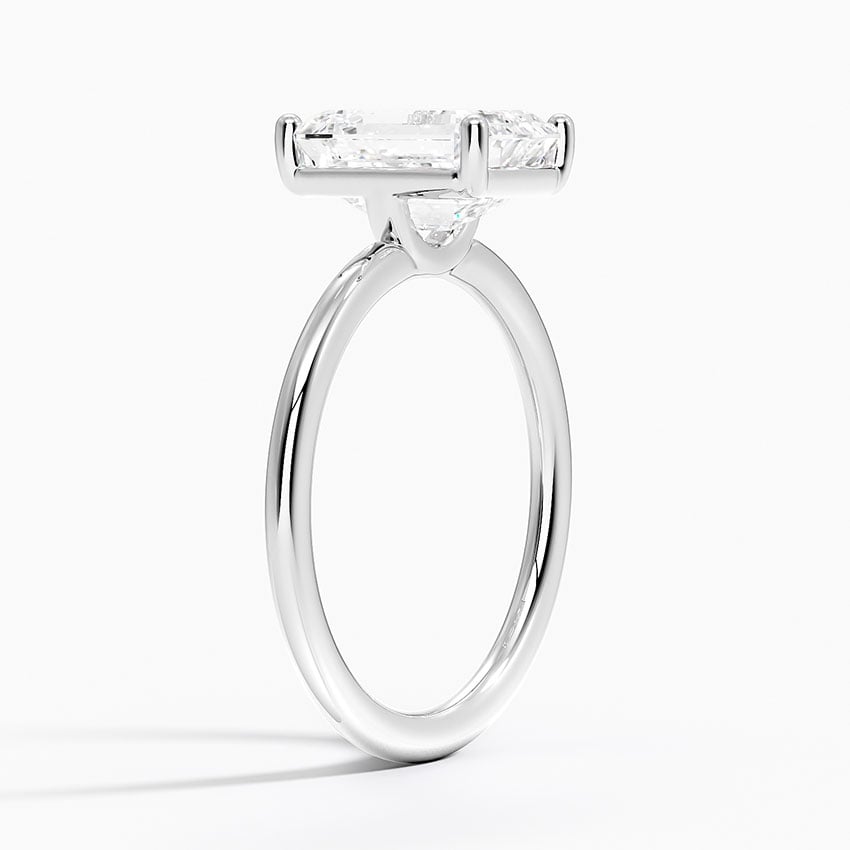 Platinum Gwen Perfect Fit Solitaire Ring