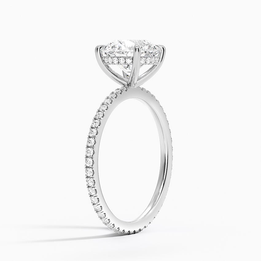 Perfect Fit Hidden Halo Eternity Diamond Ring