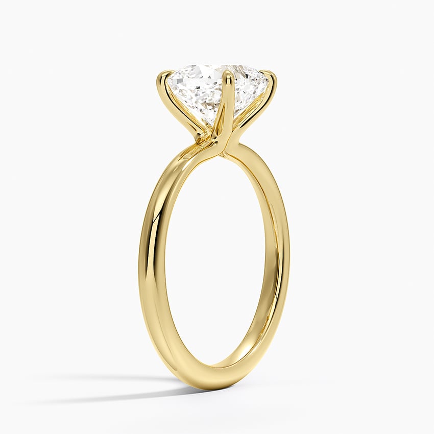 18K Yellow Gold Manon Solitaire Ring