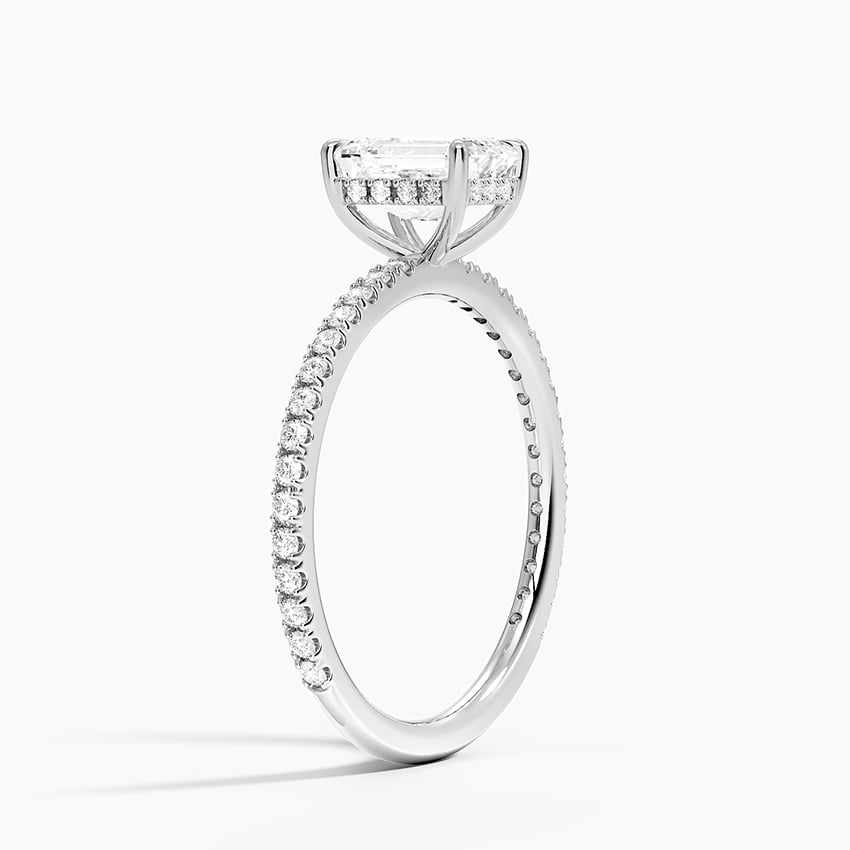 18K White Gold Luxe Flush Fit Diamond Ring (1/4 ct. tw.)