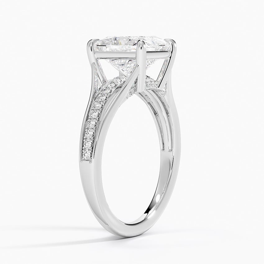 Tressa Split Shank Diamond Ring - Brilliant Earth