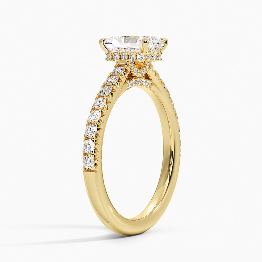 Chantal Diamond Ring in 18K Yellow Gold