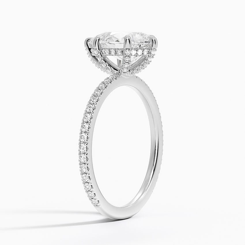 18K White Gold Luxe Viviana Diamond Ring (1/3 ct. tw.)