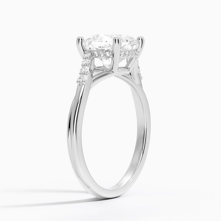 Chamise Hidden Halo Diamond Ring