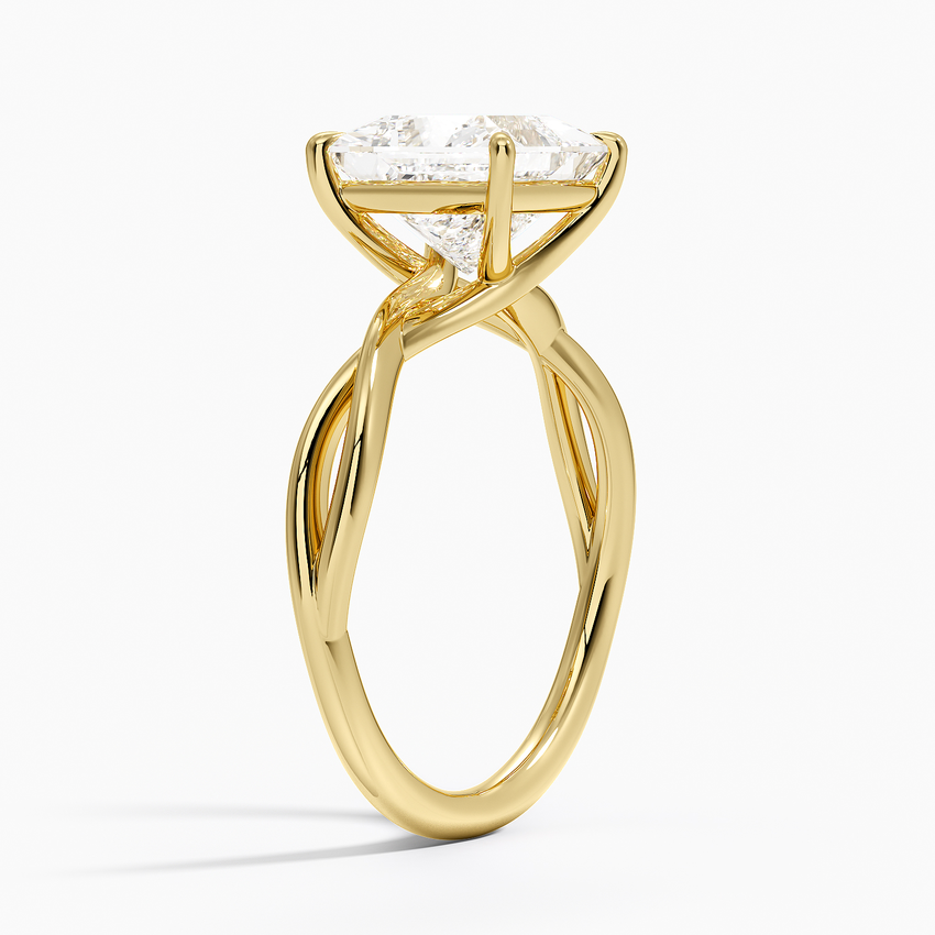 Alya Twist Solitaire Ring - Brilliant Earth