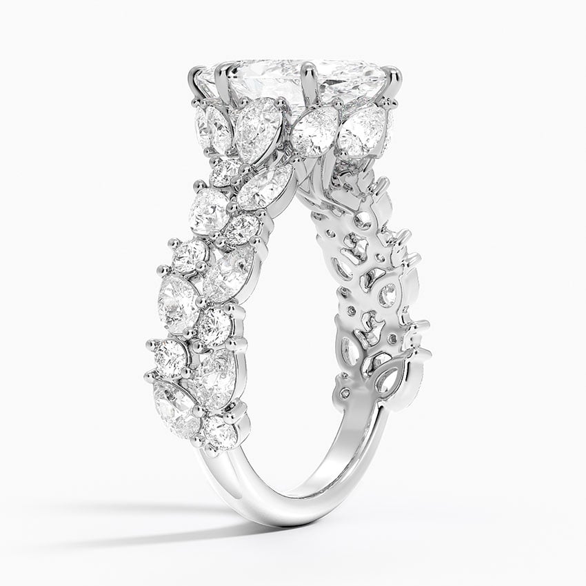 Olivetta Double Row Diamond Ring