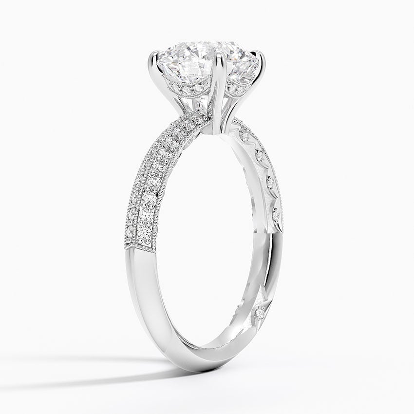 Diamond Knife Edge Ring