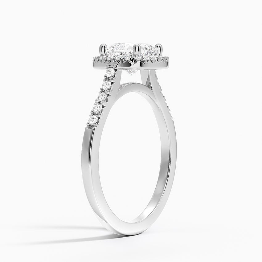 London Blue Topaz Odessa Ring (1/4 ct. tw.) in 18K White Gold