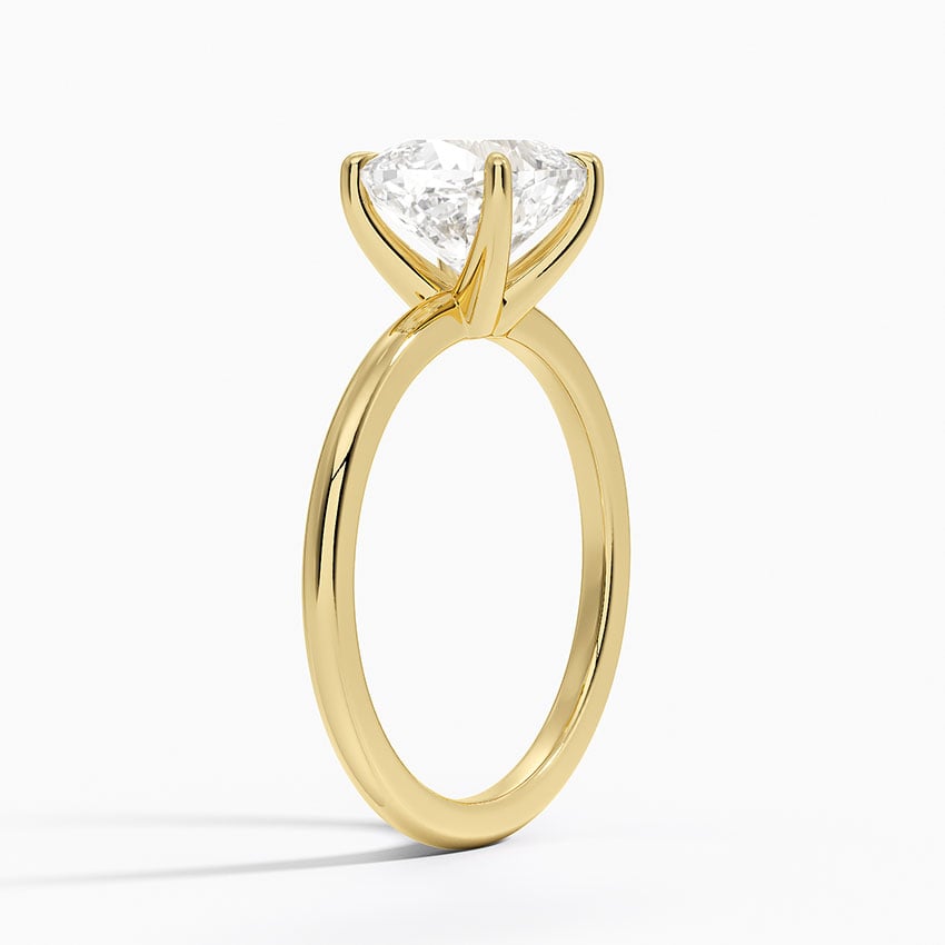 Fairmined 1.5mm Solitaire Comfort Fit Ring