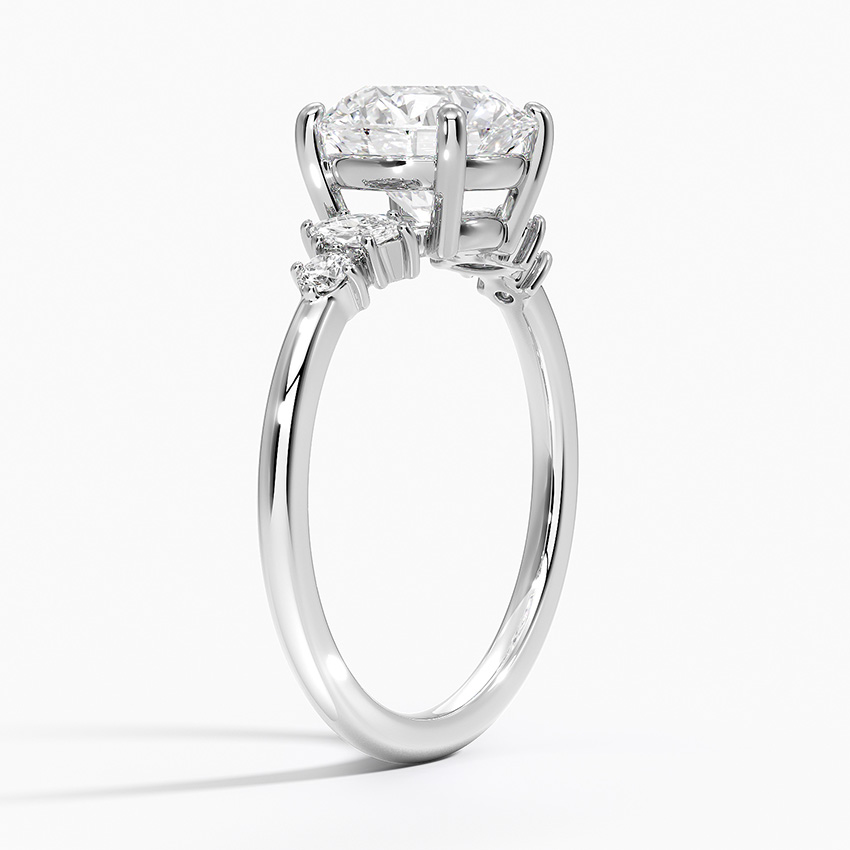 Platinum Miroir Diamond Ring