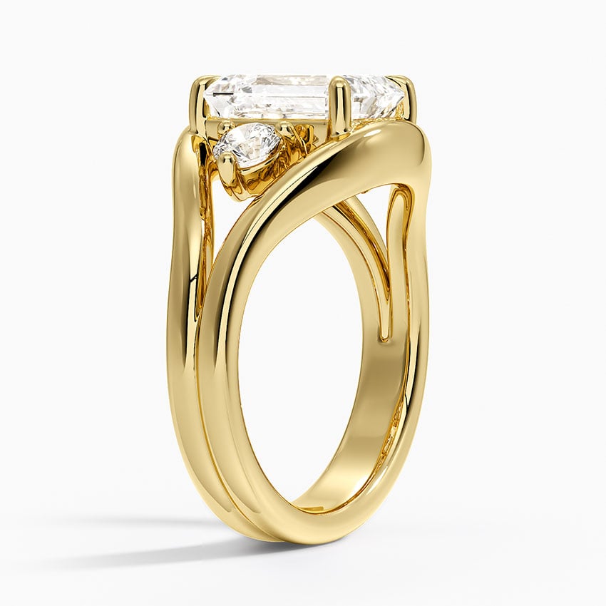 Frame Three Stone Diamond Ring (1/3 ct. tw.)