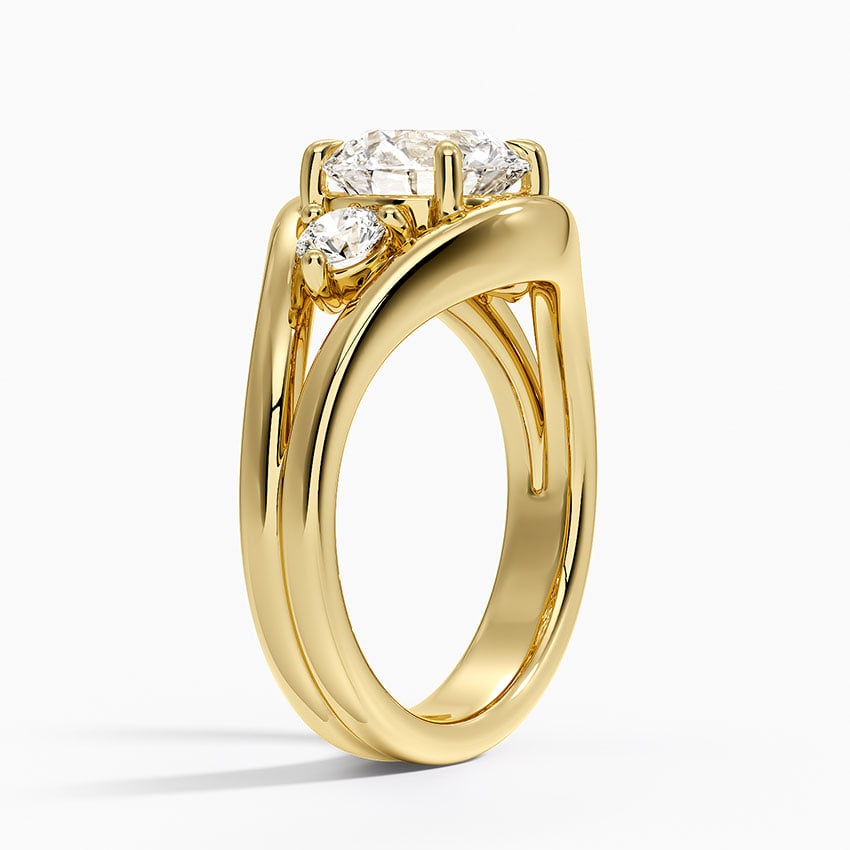 Frame Three Stone Diamond Ring (1/3 ct. tw.)