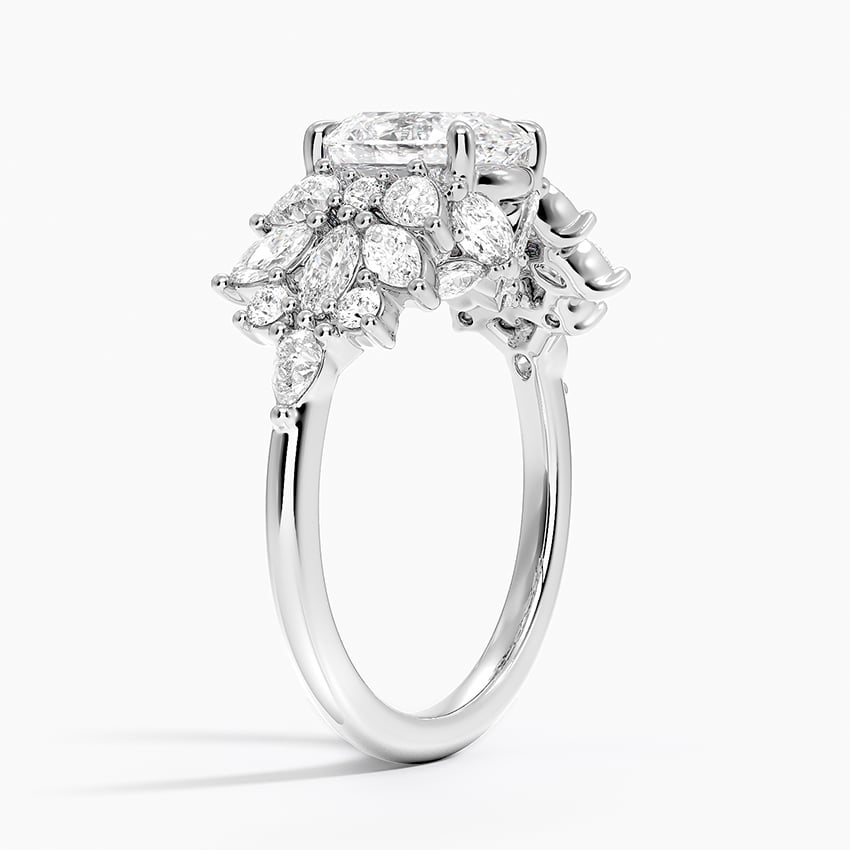 18K White Gold Grand Nadia Diamond Ring