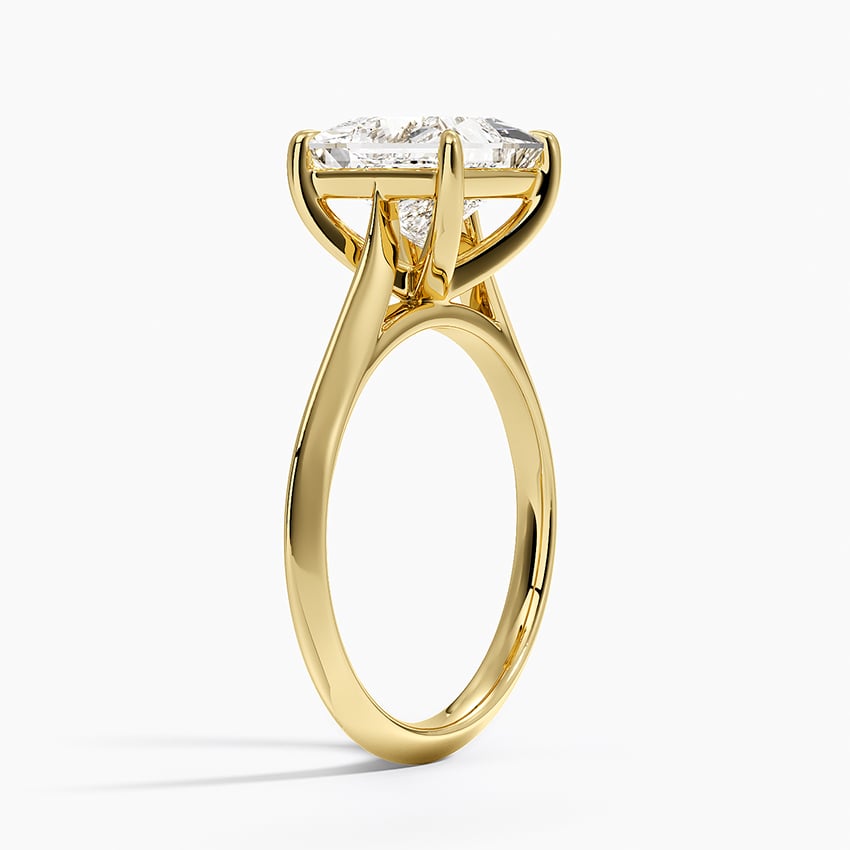 Piper Knife Edge Solitaire Ring