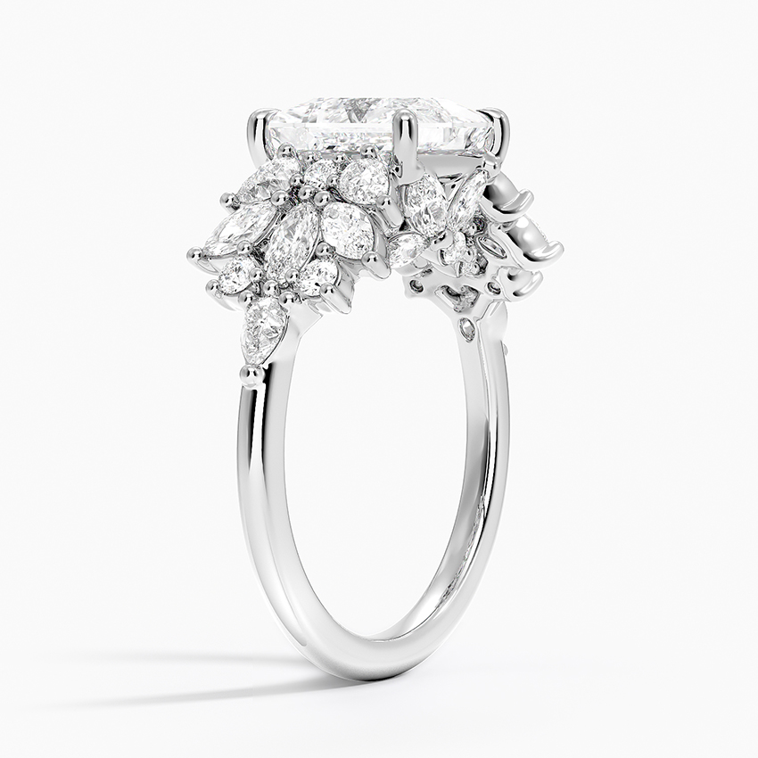 18K White Gold Grand Nadia Diamond Ring