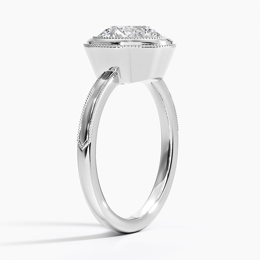 Platinum Blair Bezel Ring