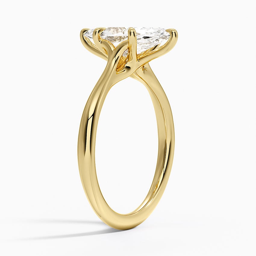 Freesia Cathedral Solitaire Ring