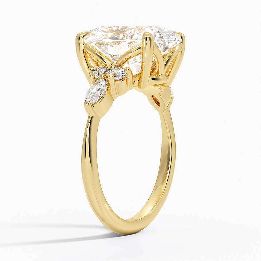 18K Yellow Gold Luxe Nadia Diamond Ring