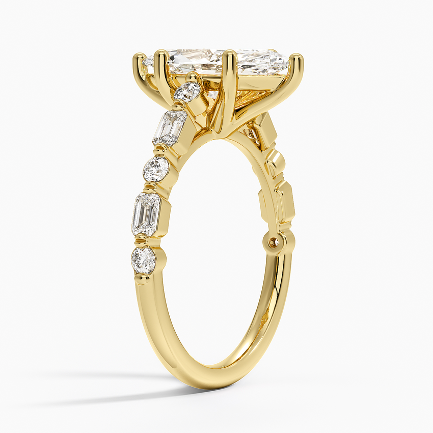 Kensington Half Coverage Diamond Ring