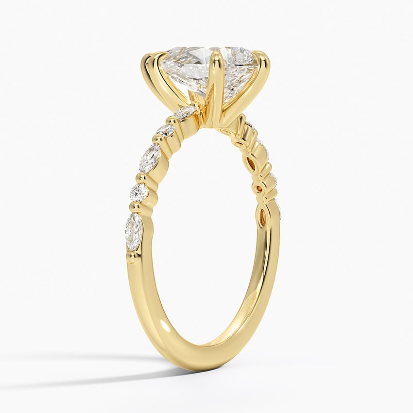Delicate Versailles Diamond Ring