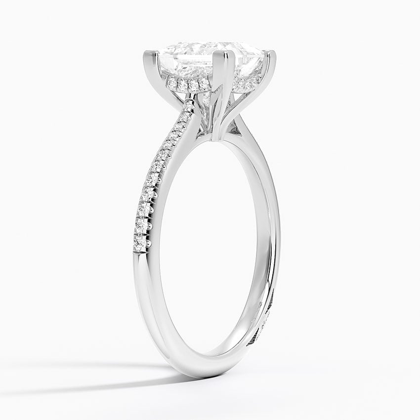 18K White Gold Tacori Founder's Diamond Ring