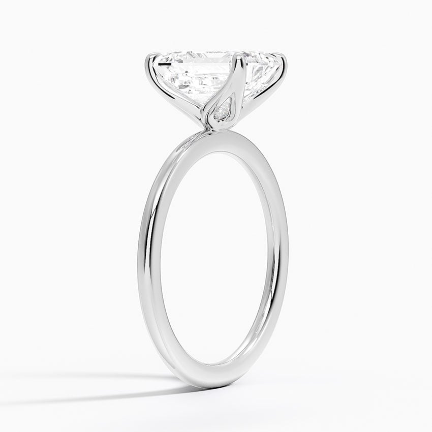 Platinum 1.5mm Petite Elodie Perfect Fit Solitaire Ring