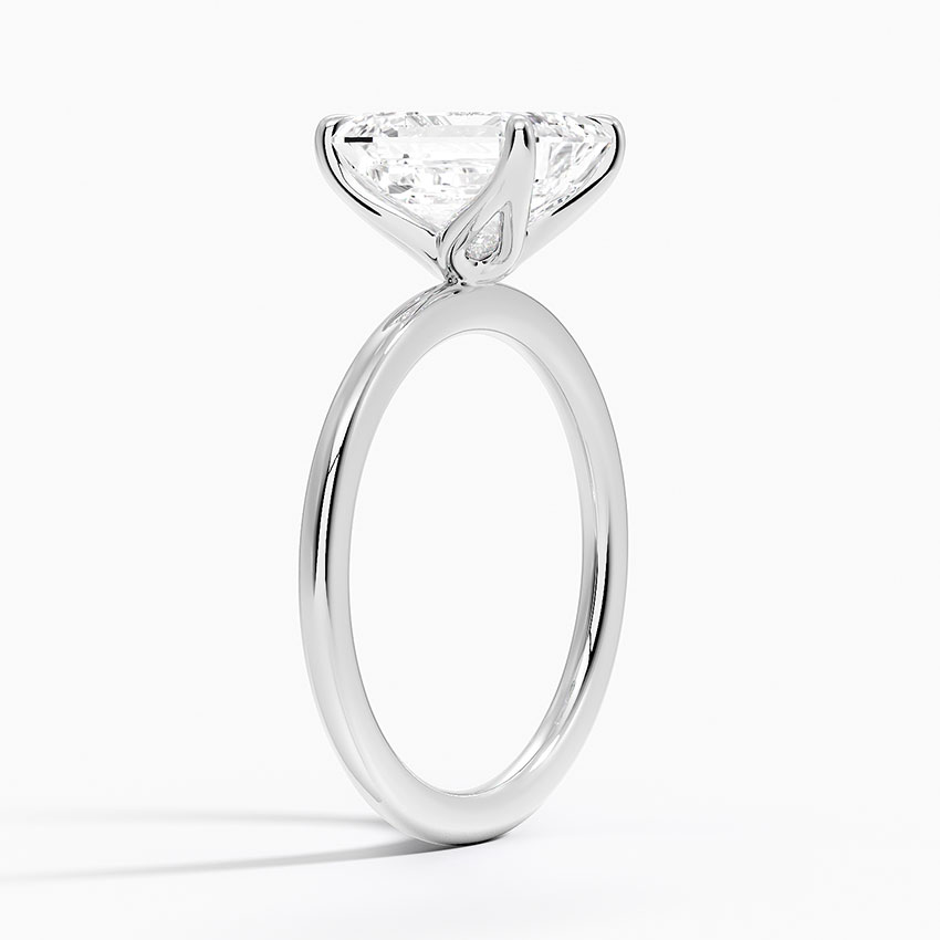Platinum 1.5mm Petite Elodie Perfect Fit Solitaire Ring