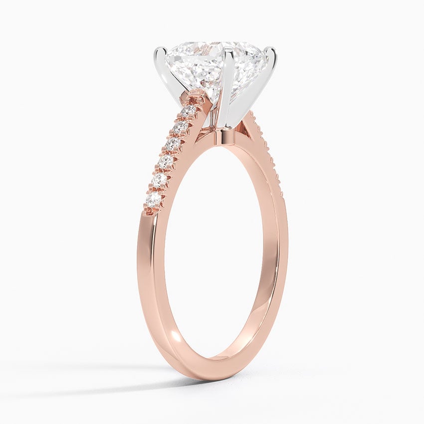 14K Rose Gold Sonora Diamond Ring