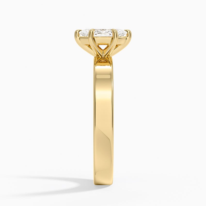 Peyton 3mm Solitaire Ring in 18K Yellow Gold