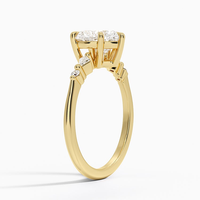 18K Yellow Gold Soraya Diamond Ring