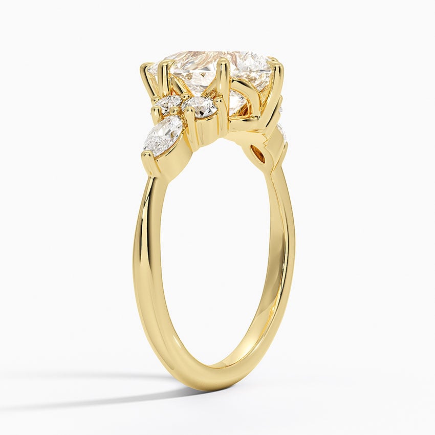Cluster Engagement Ring - Nadia Diamond